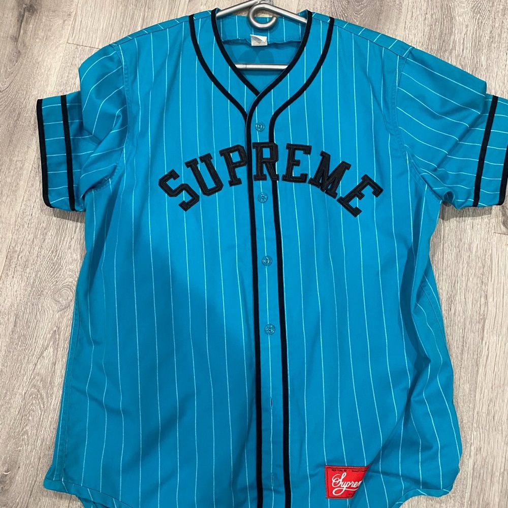 Supreme baseball jersey